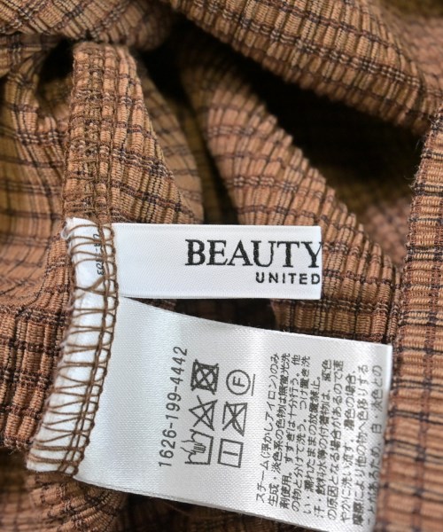 BEAUTY&YOUTH UNITED ARROWS（ビューティーアンドユースユナイテッドアローズ）ワンピース 茶 サイズ:-(L位) レディース/2200682640022