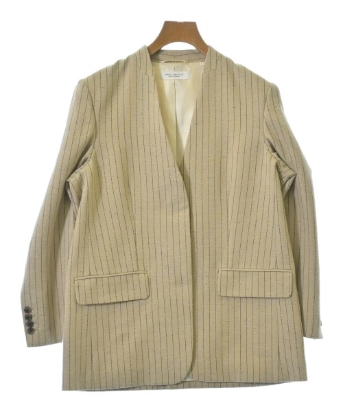 BEAUTY&YOUTH UNITED ARROWS(ビューティーアンドユースユナイテットアローズ)ノーカラージャケット ベージュ サイズ:S/2200682697019