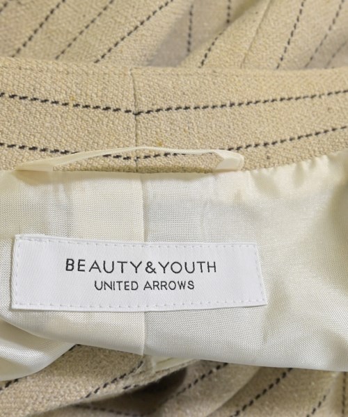 BEAUTY&YOUTH UNITED ARROWS（ビューティーアンドユースユナイテッドアローズ）ノーカラージャケット ベージュ サイズ:S レディース/2200682697019
