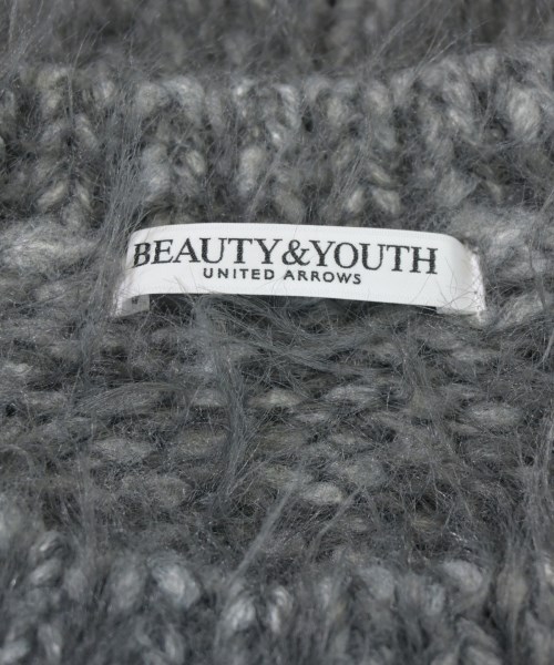 BEAUTY&YOUTH UNITED ARROWS（ビューティーアンドユースユナイテッドアローズ）ニット・セーター グレー サイズ:F レディース/2200682963145