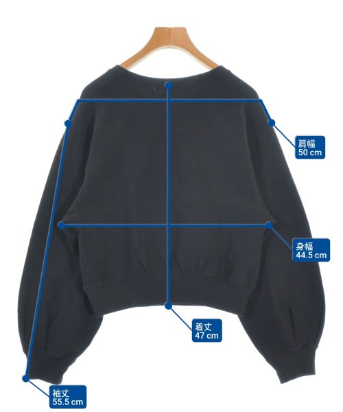 BEAUTY&YOUTH UNITED ARROWS（ビューティーアンドユースユナイテッドアローズ）スウェット 黒 サイズ:-(M位) レディース/2200683287035