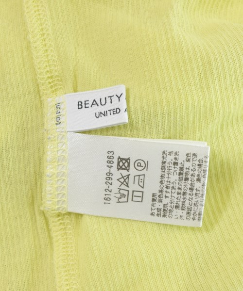 BEAUTY&YOUTH UNITED ARROWS（ビューティーアンドユースユナイテッドアローズ）ニット・セーター 黄 サイズ:-(XS位) レディース/2200673239099