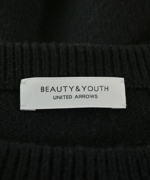BEAUTY&YOUTH UNITED ARROWS（ビューティーアンドユースユナイテッドアローズ）ニット・セーター 黒 サイズ:F レディース/2200680127044