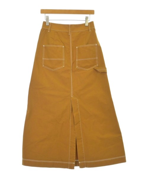 BEAUTY&YOUTH UNITED ARROWS（ビューティーアンドユースユナイテッドアローズ）ロング・マキシ丈スカート 黄 サイズ:M レディース/2200684858135