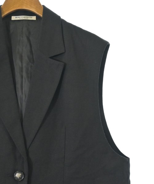 BEAUTY&YOUTH UNITED ARROWS（ビューティーアンドユースユナイテッドアローズ）ベスト 黒 サイズ:M レディース/2200679888017