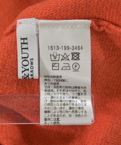 BEAUTY&YOUTH UNITED ARROWS（ビューティーアンドユースユナイテッドアローズ）ニット・セーター オレンジ サイズ:F レディース/2200685492031