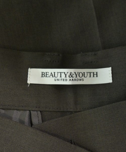 BEAUTY&YOUTH UNITED ARROWS（ビューティーアンドユースユナイテッドアローズ）スラックス 茶 サイズ:XS レディース/2200678377048