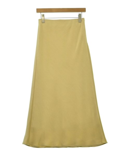 BEAUTY&YOUTH UNITED ARROWS(ビューティーアンドユースユナイテットアローズ)ロング・マキシ丈スカート 黄 サイズ:M/2200679277446