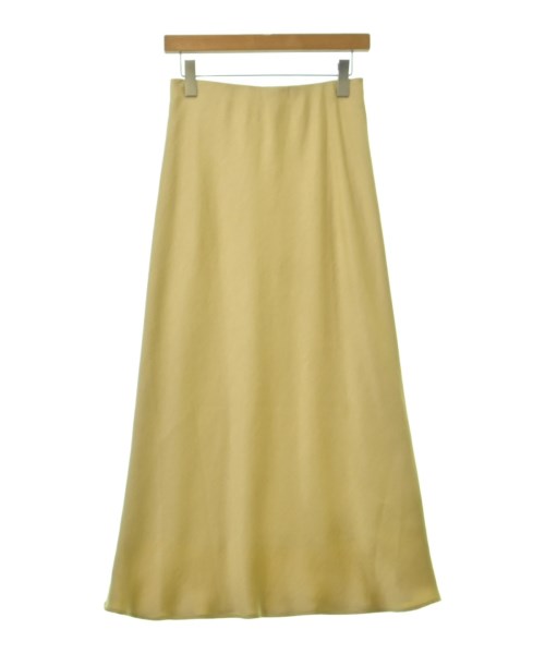 BEAUTY&YOUTH UNITED ARROWS（ビューティーアンドユースユナイテッドアローズ）ロング・マキシ丈スカート 黄 サイズ:M レディース/2200679277446