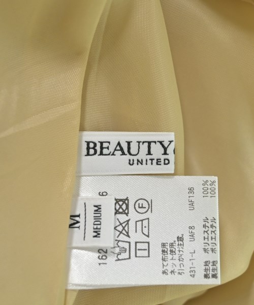 BEAUTY&YOUTH UNITED ARROWS（ビューティーアンドユースユナイテッドアローズ）ロング・マキシ丈スカート 黄 サイズ:M レディース/2200679277446