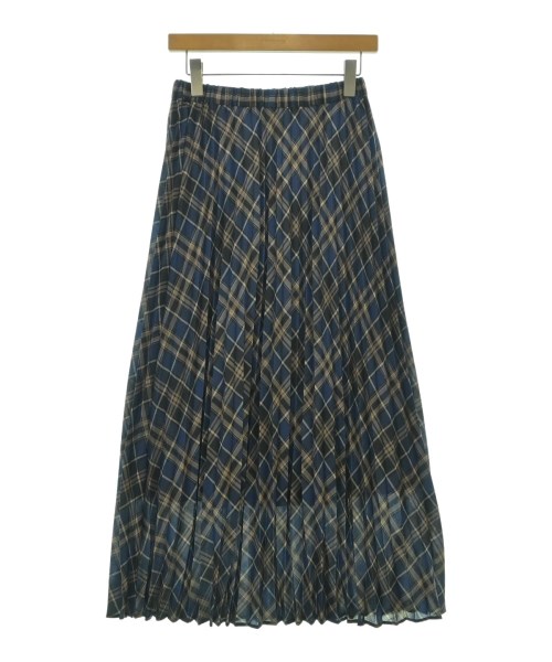 BEAUTY&YOUTH UNITED ARROWS(ビューティーアンドユースユナイテットアローズ)ロング・マキシ丈スカート 青 サイズ:F/2200681830042