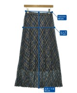 BEAUTY&YOUTH UNITED ARROWS（ビューティーアンドユースユナイテッドアローズ）ロング・マキシ丈スカート 青 サイズ:F レディース/2200681830042