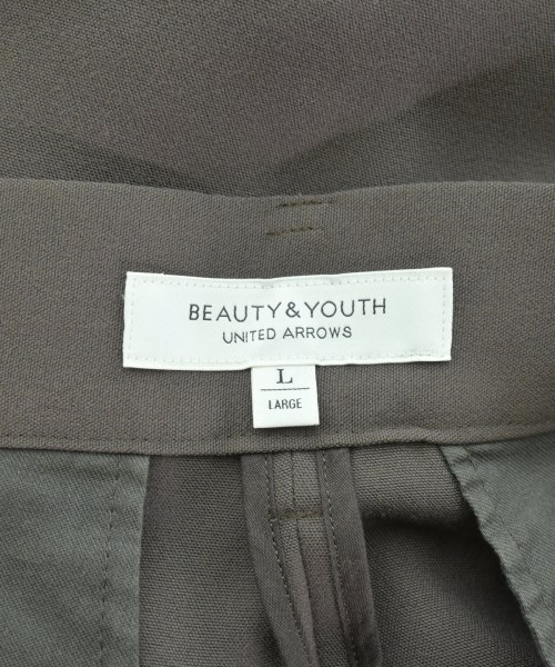 BEAUTY&YOUTH UNITED ARROWS（ビューティーアンドユースユナイテッドアローズ）スラックス 茶 サイズ:L レディース/2200678436035