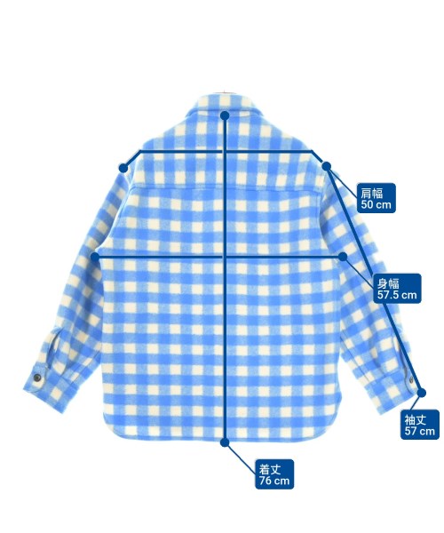 BEAUTY&YOUTH UNITED ARROWS（ビューティーアンドユースユナイテッドアローズ）カジュアルシャツ 青 サイズ:S レディース/2200687005024