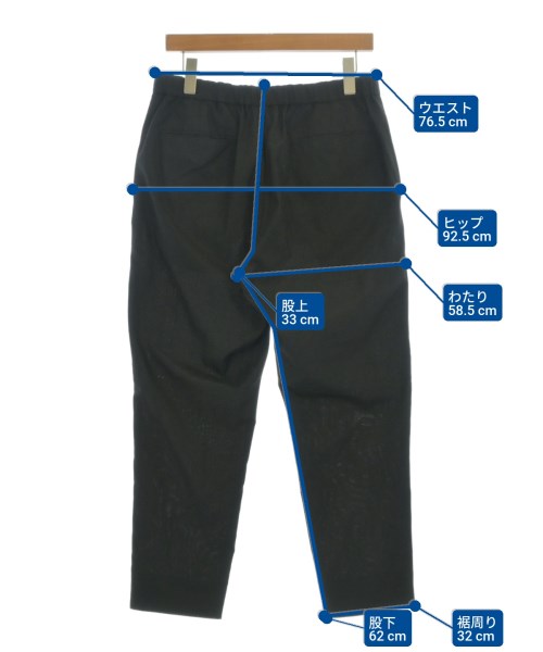 BEAUTY&YOUTH UNITED ARROWS（ビューティーアンドユースユナイテッドアローズ）スラックス 黒 サイズ:L レディース/2200678140369