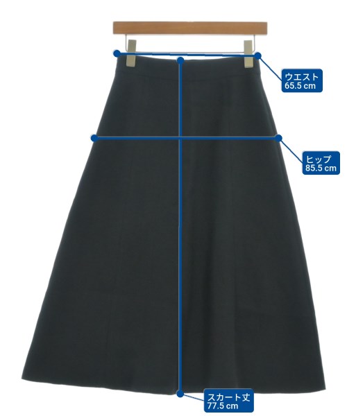 BEAUTY&YOUTH UNITED ARROWS（ビューティーアンドユースユナイテッドアローズ）ロング・マキシ丈スカート 紺 サイズ:M レディース/2200682251075