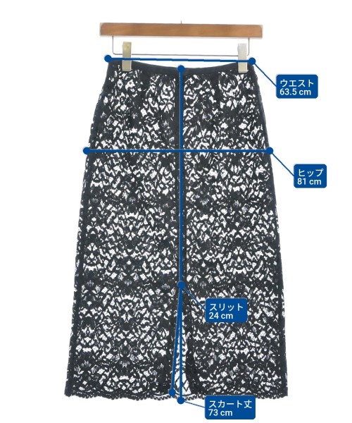 BEAUTY&YOUTH UNITED ARROWS（ビューティーアンドユースユナイテッドアローズ）ロング・マキシ丈スカート 黒 サイズ:M レディース/2200686261100