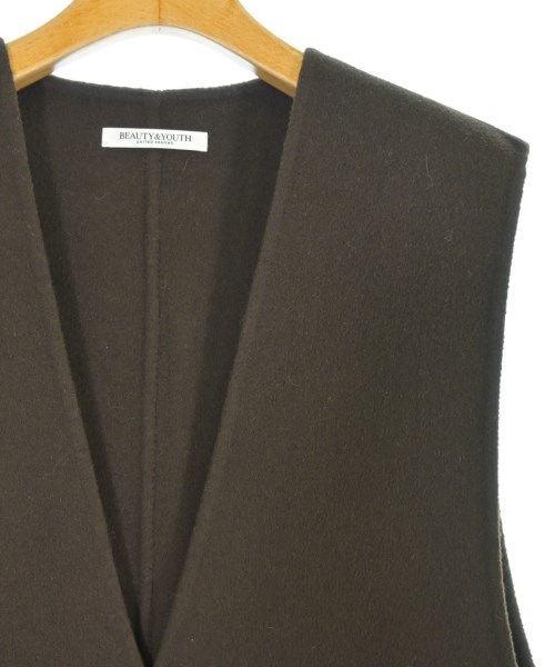 BEAUTY&YOUTH UNITED ARROWS（ビューティーアンドユースユナイテッドアローズ）ベスト 茶 サイズ:F レディース/2200687878093