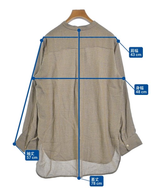 BEAUTY&YOUTH UNITED ARROWS（ビューティーアンドユースユナイテッドアローズ）ブラウス ベージュ サイズ:F レディース/2200678604069