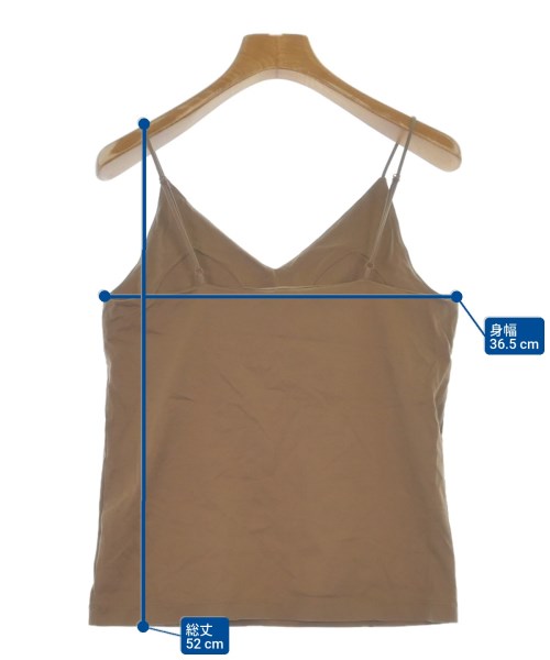 BEAUTY&YOUTH UNITED ARROWS（ビューティーアンドユースユナイテッドアローズ）キャミソール 茶 サイズ:F レディース/2200683320046