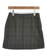 BEAUTY&YOUTH UNITED ARROWS（ビューティーアンドユースユナイテッドアローズ）ミニスカート カーキ サイズ:S レディース/2200684130095