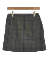 BEAUTY&YOUTH UNITED ARROWS（ビューティーアンドユースユナイテッドアローズ）ミニスカート カーキ サイズ:S レディース/2200684130095