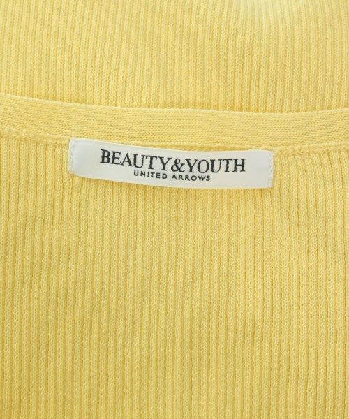 BEAUTY&YOUTH UNITED ARROWS（ビューティーアンドユースユナイテッドアローズ）カーディガン 黄 サイズ:F レディース/2200684439037