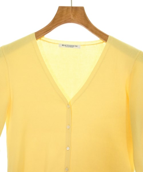 BEAUTY&YOUTH UNITED ARROWS（ビューティーアンドユースユナイテッドアローズ）カーディガン 黄 サイズ:F レディース/2200684439037