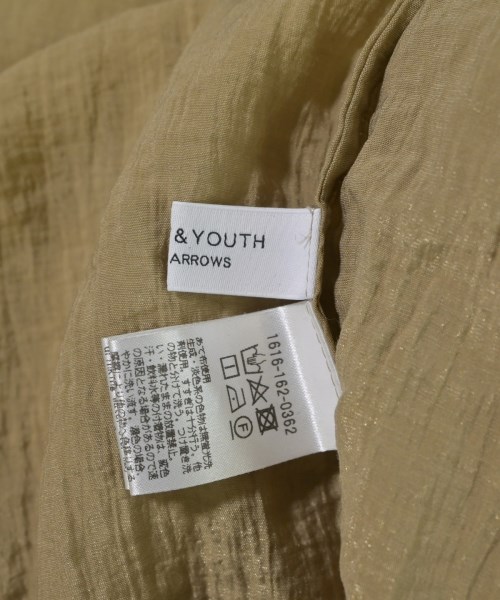 BEAUTY&YOUTH UNITED ARROWS（ビューティーアンドユースユナイテッドアローズ）ブラウス カーキ サイズ:F レディース/2200688425074