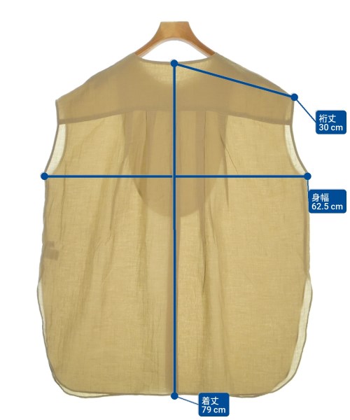 BEAUTY&YOUTH UNITED ARROWS（ビューティーアンドユースユナイテッドアローズ）ブラウス カーキ サイズ:F レディース/2200688425074