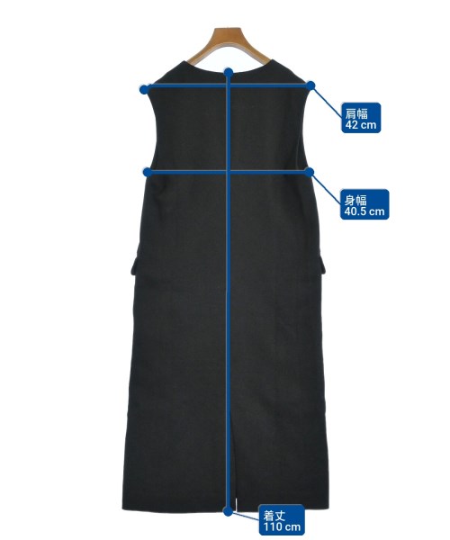 BEAUTY&YOUTH UNITED ARROWS（ビューティーアンドユースユナイテッドアローズ）ベスト 黒 サイズ:XS レディース/2200682534024
