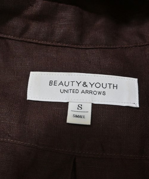 BEAUTY&YOUTH UNITED ARROWS（ビューティーアンドユースユナイテッドアローズ）シャツワンピース 茶 サイズ:S レディース/2200688271015