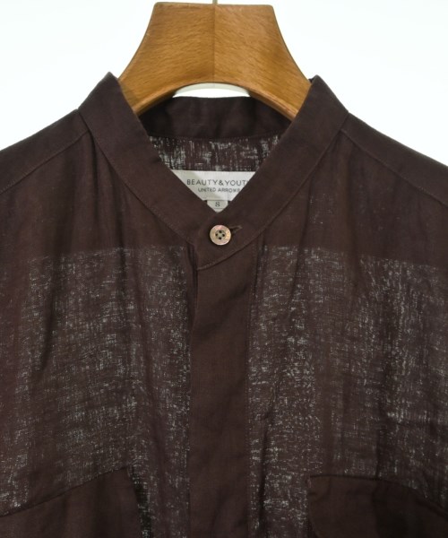 BEAUTY&YOUTH UNITED ARROWS（ビューティーアンドユースユナイテッドアローズ）シャツワンピース 茶 サイズ:S レディース/2200688271015
