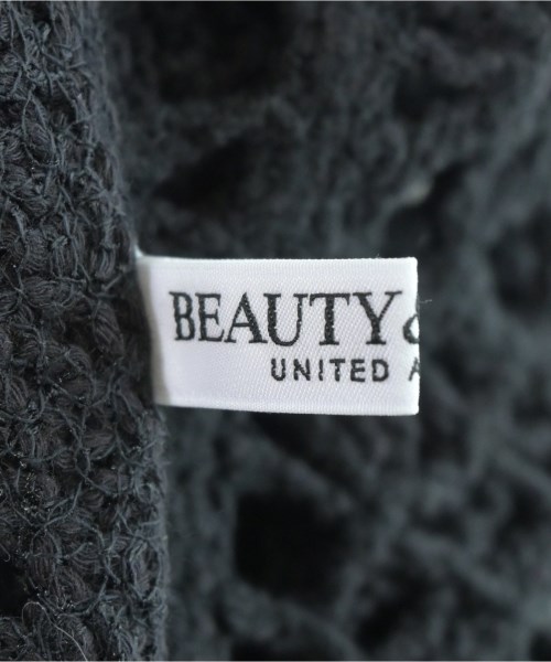 BEAUTY&YOUTH UNITED ARROWS（ビューティーアンドユースユナイテッドアローズ）カーディガン 黒 サイズ:F レディース/2200689210051