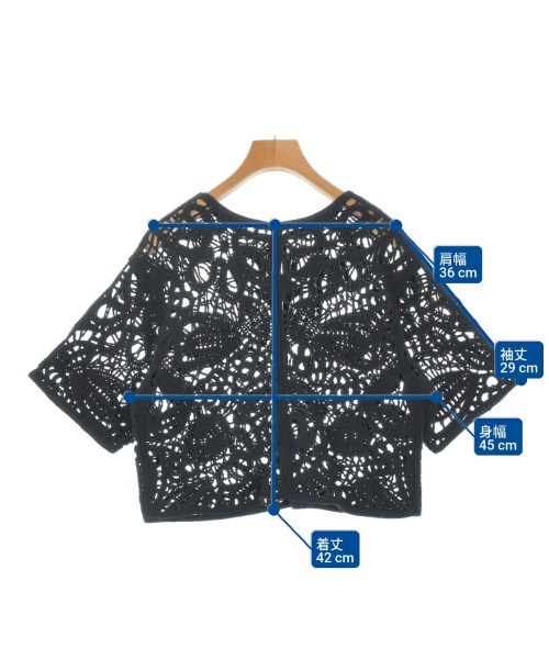 BEAUTY&YOUTH UNITED ARROWS（ビューティーアンドユースユナイテッドアローズ）カーディガン 黒 サイズ:F レディース/2200689210051