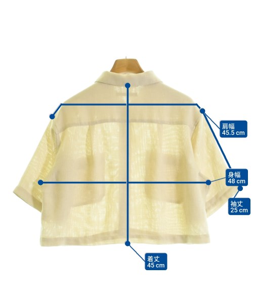 BEAUTY&YOUTH UNITED ARROWS（ビューティーアンドユースユナイテッドアローズ）ブラウス ベージュ サイズ:F レディース/2200689363061