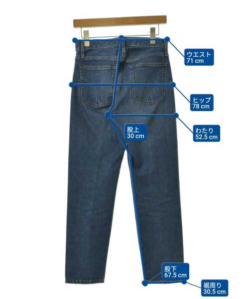 BEAUTY&YOUTH UNITED ARROWS（ビューティーアンドユースユナイテッドアローズ）デニムパンツ 青 サイズ:S レディース/2200686553021