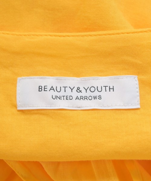 BEAUTY&YOUTH UNITED ARROWS（ビューティーアンドユースユナイテッドアローズ）ワンピース 黄 サイズ:-(M位) レディース/2200680251022