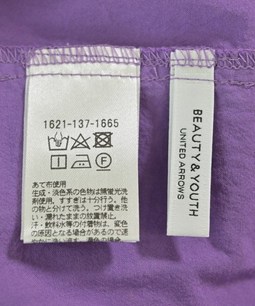 BEAUTY&YOUTH UNITED ARROWS（ビューティーアンドユースユナイテッドアローズ）ブラウス 紫 サイズ:F レディース/2200680251107