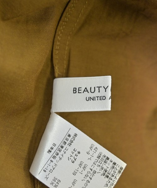 BEAUTY&YOUTH UNITED ARROWS（ビューティーアンドユースユナイテッドアローズ）カジュアルシャツ 茶 サイズ:F レディース/2200684009094