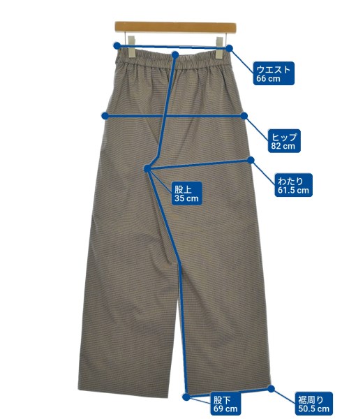 BEAUTY&YOUTH UNITED ARROWS（ビューティーアンドユースユナイテッドアローズ）クロップドパンツ 赤 サイズ:M レディース/2200685799116