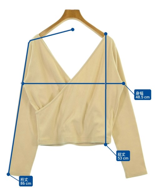BEAUTY&YOUTH UNITED ARROWS（ビューティーアンドユースユナイテッドアローズ）Tシャツ・カットソー ベージュ サイズ:F レディース/2200683710038