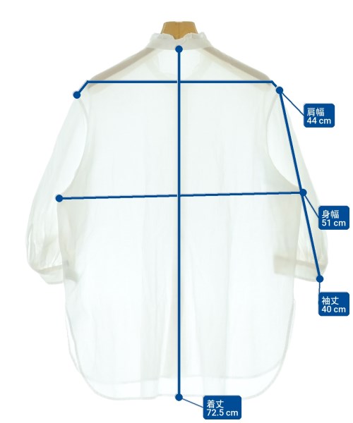 BEAUTY&YOUTH UNITED ARROWS（ビューティーアンドユースユナイテッドアローズ）カジュアルシャツ 白 サイズ:F レディース/2200683962031