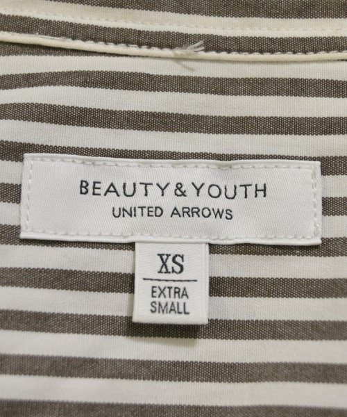 BEAUTY&YOUTH UNITED ARROWS（ビューティーアンドユースユナイテッドアローズ）カジュアルシャツ 茶 サイズ:XS レディース/2200686945109