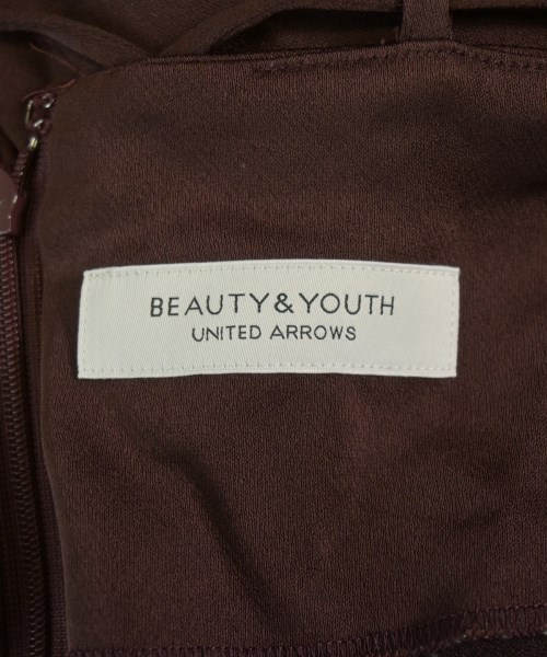 BEAUTY&YOUTH UNITED ARROWS（ビューティーアンドユースユナイテッドアローズ）ワンピース 茶 サイズ:F レディース/2200690734027