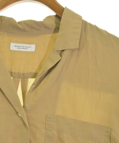 BEAUTY&YOUTH UNITED ARROWS（ビューティーアンドユースユナイテッドアローズ）カジュアルシャツ ベージュ サイズ:F レディース/2200682849050