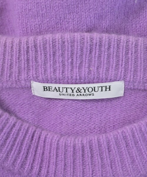BEAUTY&YOUTH UNITED ARROWS（ビューティーアンドユースユナイテッドアローズ）ニット・セーター 紫 サイズ:F レディース/2200683998030