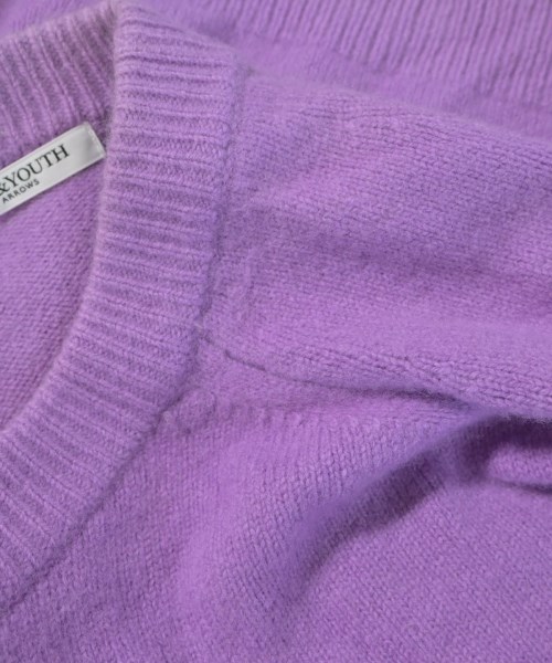 BEAUTY&YOUTH UNITED ARROWS（ビューティーアンドユースユナイテッドアローズ）ニット・セーター 紫 サイズ:F レディース/2200683998030