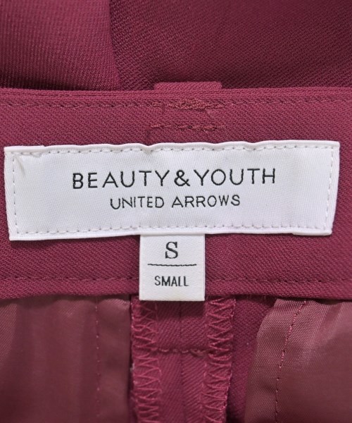 BEAUTY&YOUTH UNITED ARROWS（ビューティーアンドユースユナイテッドアローズ）スラックス ピンク サイズ:S レディース/2200686937098