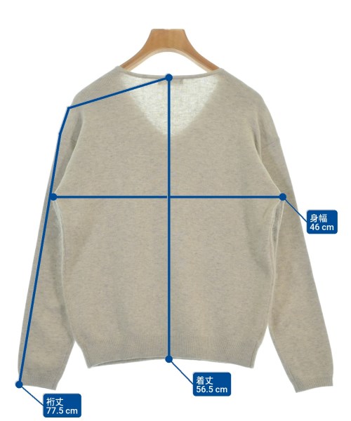 BEAUTY&YOUTH UNITED ARROWS（ビューティーアンドユースユナイテッドアローズ）ニット・セーター グレー サイズ:F レディース/2200691638034